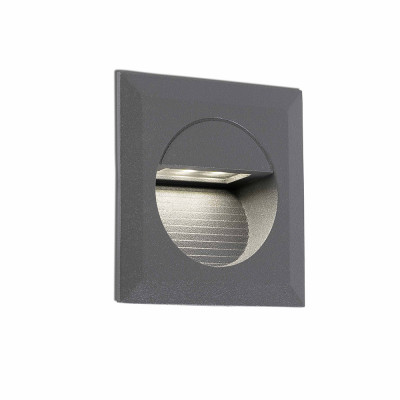 Faro - Outdoor - Sedna - Mini Carter FA LED - Recessed spotlight for the garden with LED - Grey - LS-FR-70402 - Natural white - 4000 K - 45°