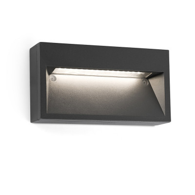 Faro - Outdoor - Sedna - Path AP LED - Outdoor LED wall lamp - Grey - LS-FR-70508 - Super warm - 2700 K - Diffused