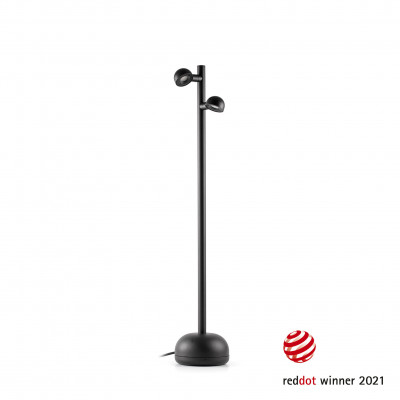 Faro - Outdoor - Sentinel - Brot LED PT S - Floor lamp with two adjustable diffusers - Black - LS-FR-71253 - Super warm - 2700 K - Diffused