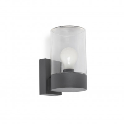 Faro - Outdoor - Sentinel - Kila AP Out - Wall lamp for external facades - Transparent - ls-fr-71743