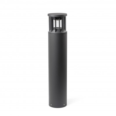 Faro - Outdoor - Sentinel - Screen TE LED L - Aluminum bollard for outdoors - Anthracite - ls-fr-751100 - Super warm - 2700 K - Diffused