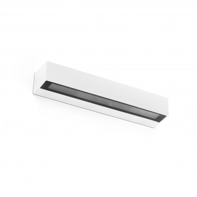 Faro - Outdoor - Steps - Doro LED AP M - Outdoor wall light with double emission - Matt White - LS-FR-71903 - Warm white - 3000 K - Diffused