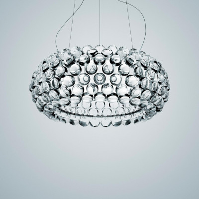 Foscarini - Caboche - Caboche SP LED M - Design chandelier - Transparent - LS-FO-138007LD-16 - Warm white - 3000 K - Diffused