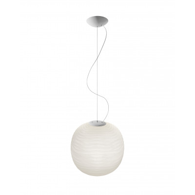Foscarini - Gem - Gem SP - Large spherical design chandelier - White - LS-FO-274007E-10