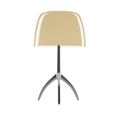 Foscarini - Lumiere - Lumiere TL S DIM - Table lamp - Aluminum / warm white - LS-FO-0260012R2-12