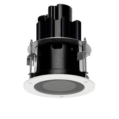 i-LèD Maestro - Guardian - Guardian DALI 180-300V powerLED 13 W - Outdoor dimmable downlight spotlight - White RAL 9003 embossed