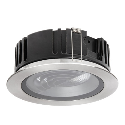 i-LèD Maestro - Orma_C Outdoor - Orma-C arrayLED 8 W 24V - Outdoor round ceiling spotlight - Steel