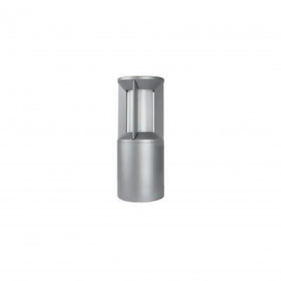 i-LèD Maestro - Pilos - Pilos-1 190-250 V 6 W 120 mA S - Bollard for outdoors small - Grey RAL 9006 embossed - Diffused