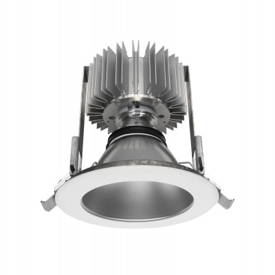 i-LèD - Downlights - Cob - Recessed ceiling spotlight Cob20-RX comfort UGR<16 - arrayLED 25 W 720 mA - M - White RAL 9003 embossed