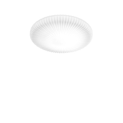 Ideal Lux - White - Atrium PL D60 - White glass ceiling lamp - White - LS-IL-265841 - Warm white - 3000 K - Diffused