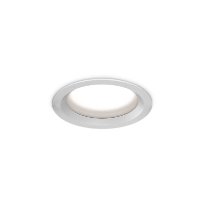 Ideal Lux - Downlights - Basic FA IP65 15W R - Circle recessed ceiling spotlight - White - LS-IL-312118 - Warm white - 3000 K