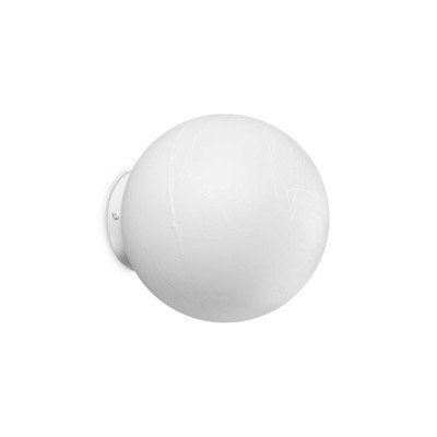 Ideal Lux - Sfera - Carta AP1 D20 - Spherical applique/ceiling lamp - White decoration - LS-IL-317106