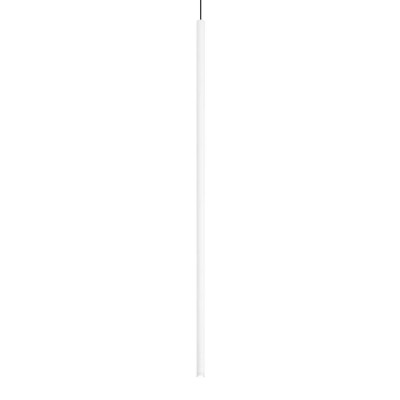 Ideal Lux - Tube - Filo SP 1 Long wire - Chandelier with tube diffusor - White - LS-IL-300818 - Warm white - 3000 K - Thin°