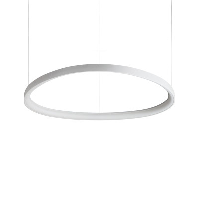 Ideal Lux - Circle - Gemini SP L LED - Big modern chandelier - White - Warm white - 3000 K - Diffused