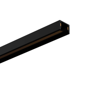 Ideal Lux - Accessories for lamps - Stick Track Surface 1m - Linear indoor profile - Black - LS-IL-329574