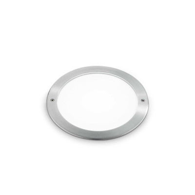 Ideal Lux - Garden - Taurus Wide Round D17 FA - Walkable spotlight with diffused optics  - Steel - LS-IL-325699 - Warm white - 3000 K - Diffused