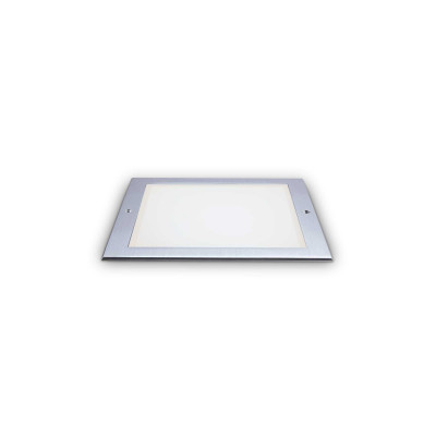 Ideal Lux - Garden - Taurus Wide Square D10 FA - Walkable spotlight with diffused optics  - Steel - LS-IL-325644 - Warm white - 3000 K - Diffused