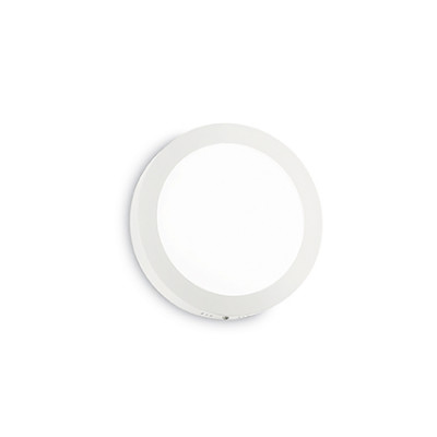 Ideal Lux - Circle - Universal 18W Round - Wall lamp - White