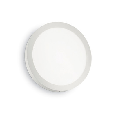 Ideal Lux - Circle - Universal 24W Round - Wall lamp - White