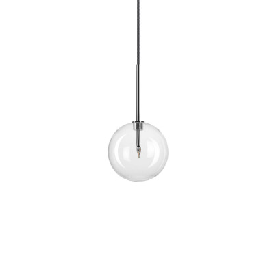 Ideal Lux - Brass - Equinoxe SP1 D15 - Spherical chandelier - Chrome - LS-IL-306537