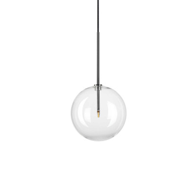 Ideal Lux - Brass - Equinoxe SP1 D20 - Sphere chandelier - Chrome - LS-IL-306544
