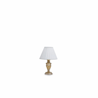 Ideal Lux Dora Tl1 Small Table Lamp, Montserrat Leaf Table Lamp Gold