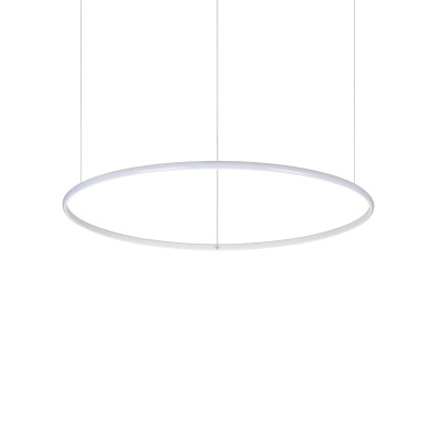 Ideal Lux - Circle - Hulahoop SP M LED - Design chandelier - White - LS-IL-258768 - Warm white - 3000 K - Diffused