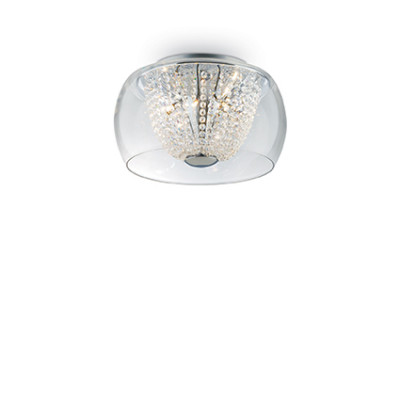 Ideal Lux - Diamonds - Audi-61 PL6 - Ceiling lamp - Chrome - LS-IL-133898