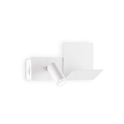 Ideal Lux - Direction - Komodo-1 AP - Wall lamp with USB socket - White - LS-IL-291789 - Warm white - 3000 K - 25°