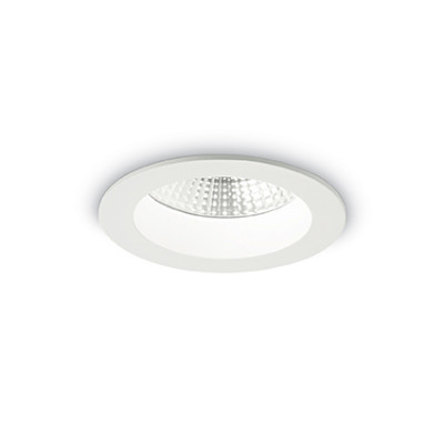 Ideal Lux - Downlights - Basic Accent 9W - Recessed spotlight - White - Diffused