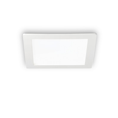 Ideal Lux - Downlights - Groove 10W Square - Recessed square spotlight - White - LS-IL-123981