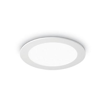 Ideal Lux - Downlights - Groove 30W Round L - Recessed spotlight - White - Diffused