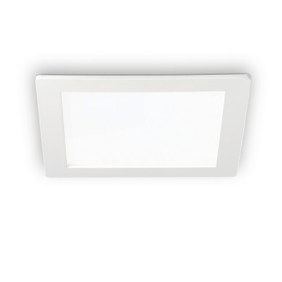 Ideal Lux - Downlights - Groove 30W Square L  - Recessed spotlight - White - LS-IL-124025