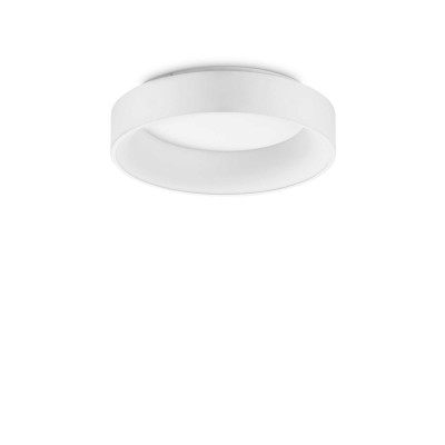 Ideal Lux - Essential - Ziggy PL D45 - Medium LED ceiling light - White - LS-IL-293783 - Warm white - 3000 K - Diffused