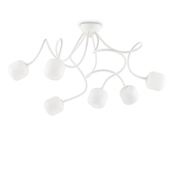 Ideal Lux Octopus Pl6 Ceiling Lamp Light Shopping