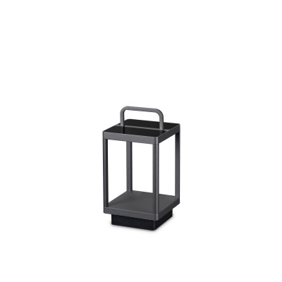 Ideal Lux - Garden - Stardust TL S LED - Outdoor table lamp - Anthracite - LS-IL-250878 - Warm white - 3000 K - Diffused