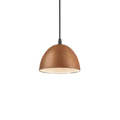 Ideal Lux - Industrial - Folk SP1 D18 - Pendant lamp - Cor-ten steel - LS-IL-174204