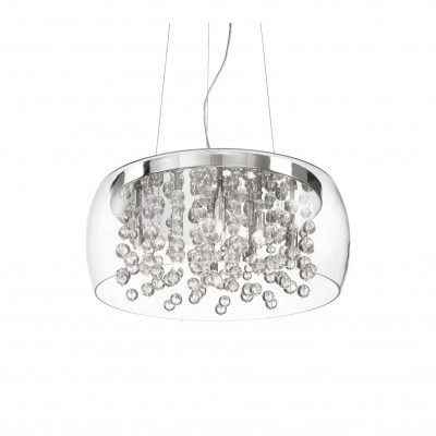 Ideal Lux - Luxury - AUDI-80 SP8 - Pendant lamp - Chrome - LS-IL-031750