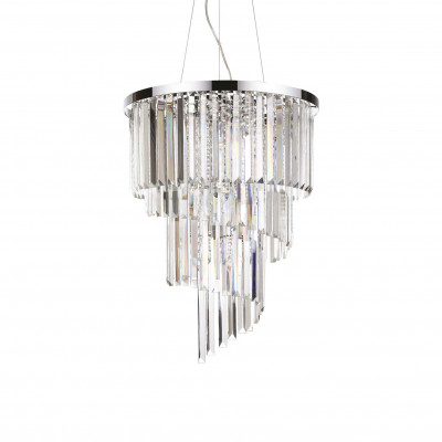 Ideal Lux - Luxury - Carlton SP12 - Pendant lamp - Transparent - LS-IL-166247