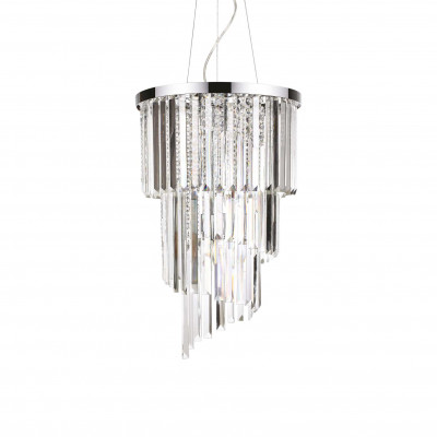 Ideal Lux - Luxury - Carlton SP8 - Pendant lamp - Transparent - LS-IL-117737