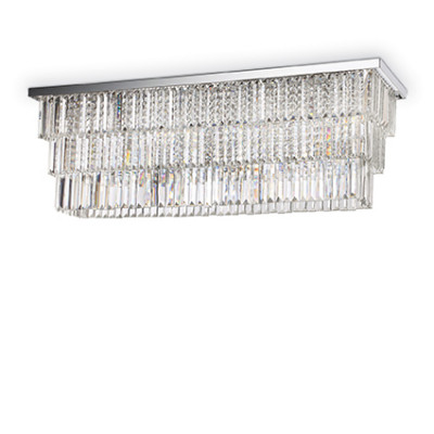 Ideal Lux - Luxury - Martinez PL8 - Ceiling lamp - Transparent - LS-IL-166285