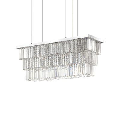 Ideal Lux - Luxury - Martinez SP6 - Pendant lamp - Transparent - LS-IL-166322