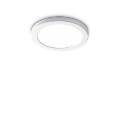 Ideal Lux - Minimal - Aura PL round - Round LED ceiling light - White - 110°