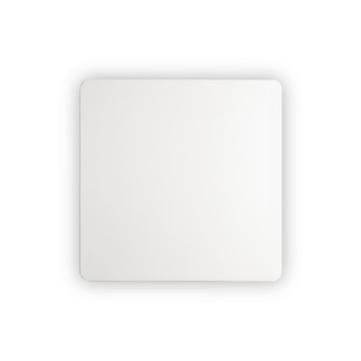 Ideal Lux - Minimal - Cover AP1 LED SQUARE L - Square wall light - White - LS-IL-195735 - Warm white - 3000 K - Diffused