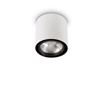 Ideal Lux - Minimal - Mood PL1 Big Round - Ceiling lamp - White - LS-IL-140872