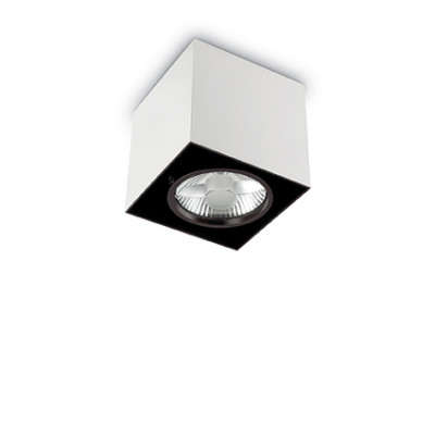 Ideal Lux - Minimal - Mood PL1 Big Square - Ceiling lamp - White - LS-IL-140933