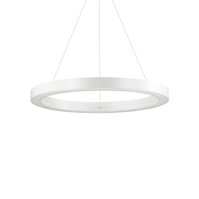 Ideal Lux - Minimal - Oracle SP1 LED D60 - Minimal chandelier - White - LS-IL-211398 - Warm white - 3000 K - Diffused