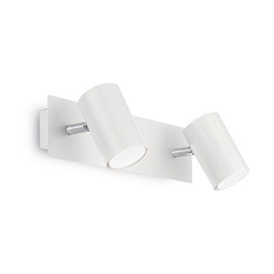 Ideal Lux - Minimal - SPot AP2 - Wall lamp - White - LS-IL-156736