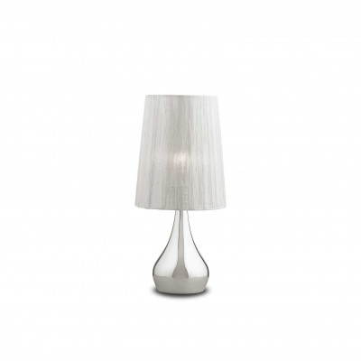 Ideal Lux Eternity Tl1 Small Table Lamp, Big Silver Table Lamps