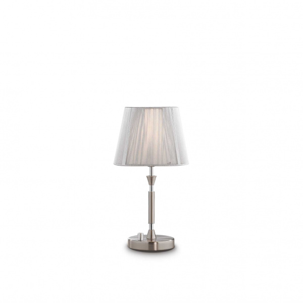 Ideal Lux Paris Tl1 Small Table Lamp, Lamp Base To Shade Ratio